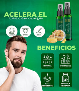 OUHOE™- CRECIMIENTO DE CABELLO Y CONTROL DE CAIDA